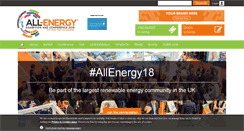 Desktop Screenshot of all-energy.co.uk