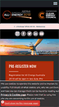 Mobile Screenshot of all-energy.com.au